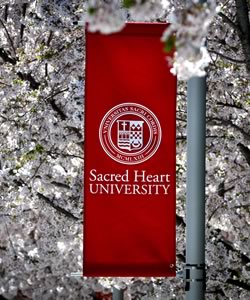 Sacred Heart University Campus flag